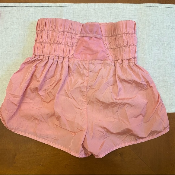 Free People Movement Pink Coral The Way Home Shorts Sz. Medium - Picture 4 of 4